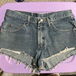 Wrangler jean shorts